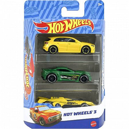 Набор машинок Hot Wheels 3 шт. (K5904 №83)