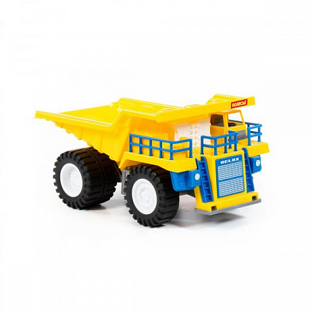 На картинке изображен Карьерный самосвал Полесье БелАЗ-75131 71736 Карьерный самосвал Полесье БелАЗ-75131 71736