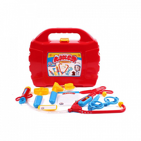 На картинке изображен Игровой набор ТехноК Маленький доктор 4012 Игровой набор ТехноК Маленький доктор 4012