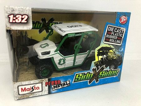 Квадроцикл Maisto 1:32 Kawasaki-Teryx4 (21087) white
