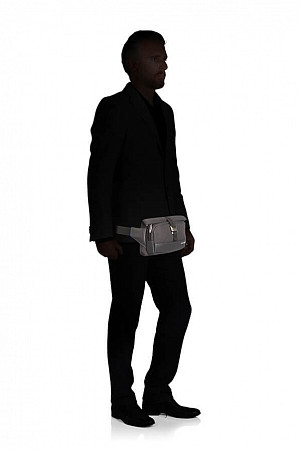 На картинке изображен Поясная сумка Samsonite Ziproll CO6*21 008 Поясная сумка Samsonite Ziproll CO6*21 008