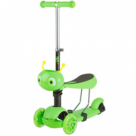 Самокат-кикборд Novatrack Disco-kids Saddle 120S.DISCOKIDS.GN9 Green