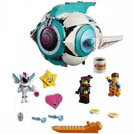 Конструктор LEGO Movie 2 Побег Падруженский Звездолёт Мими Катавасии 70830