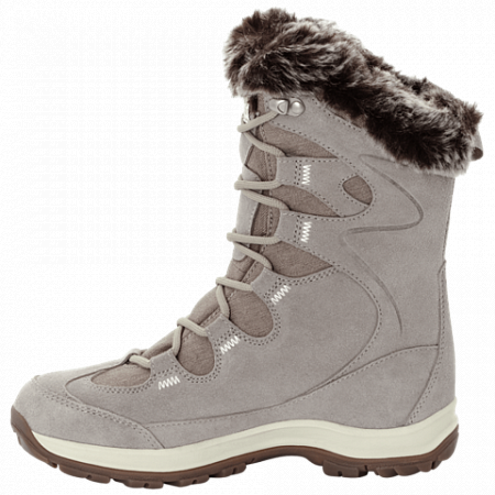 Ботинки женские Jack Wolfskin Glacier Bay Texapore High W light grey / champagne