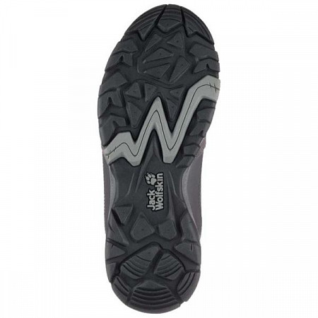 На картинке изображен Ботинки для хайкинга женские Jack Wolfskin MTN Attack 6 Texapore MID W grey haze Ботинки для хайкинга женские Jack Wolfskin MTN Attack 6 Texapore MID W grey haze