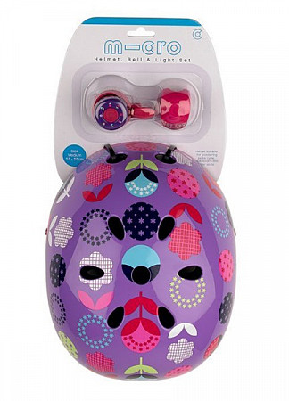 Защитный набор Micro Шлем Цветочный V1