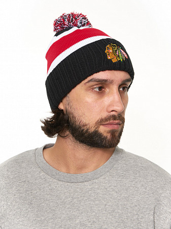 Шапка Atributika&Club NHL Chicago Blackhawks 59048 black/red