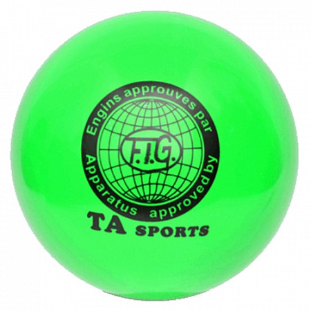 Мяч для художественной гимнастики Zez Sport T8 Green