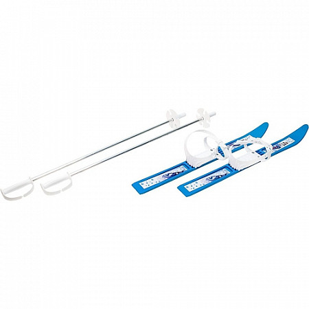 Комплект лыжный детский Олимпик-спорт с палками