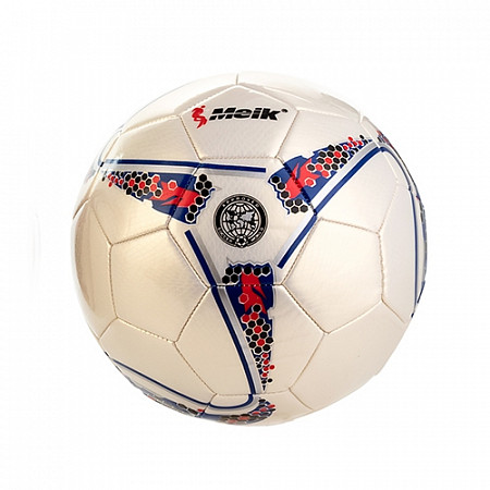 Мяч футбольный Meik MK-041 blue/silver