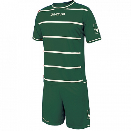Футбольная форма Givova Caos KITC41B green/white