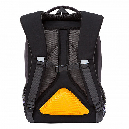 Рюкзак школьный GRIZZLY RB-156-2 /2 black/grey