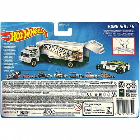 На картинке изображен Грузовик Hot Wheels Bank Roller (BDW51 FKW87) Грузовик Hot Wheels Bank Roller (BDW51 FKW87)