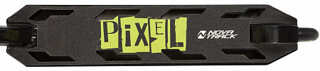 Самокат Novatrack Pixel BL Lime 110A.PIXEL.BLM20