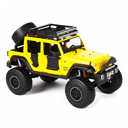 Масштабная модель автомобиля Maisto 1:24 Джип Вранглер (32523) yellow