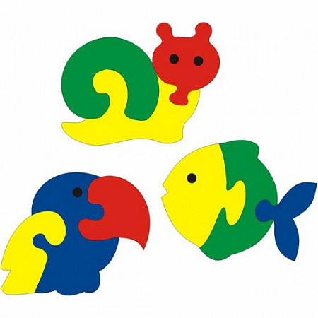 На картинке изображен Мозаика Флексика "Мини-фигурки животных" 45371 Мозаика Флексика "Мини-фигурки животных" 45371