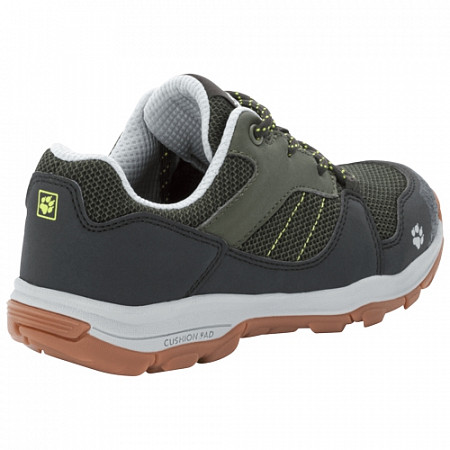 Кроссовки детские Jack Wolfskin Mtn Attack 3 Low K khaki / phantom