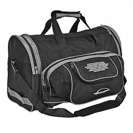 Спортивная сумка Polar 6066с black/grey