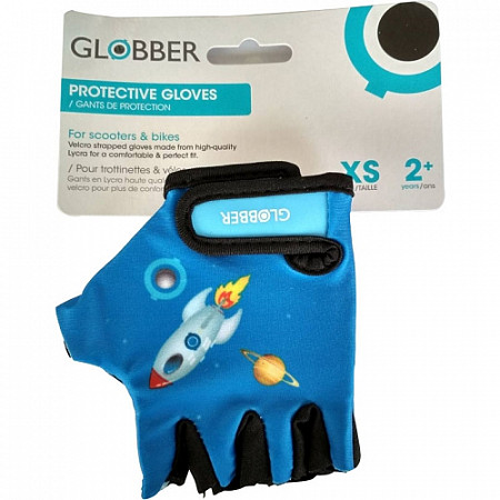 Перчатки Globber blue