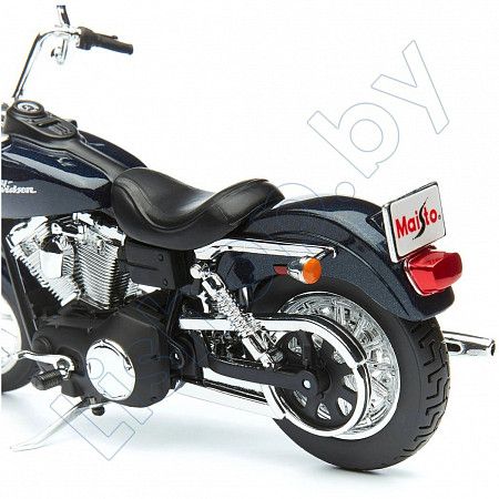 Масштабная модель мотоцикла Maisto 1:18 Harley Davidson 2006 FXBI Dyna Street Bob (31360) blue