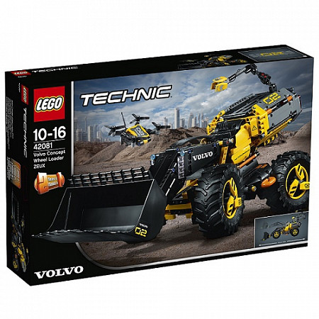 На картинке изображен Конструктор LEGO Technic VOLVO колёсный погрузчик ZEUX 42081 Конструктор LEGO Technic VOLVO колёсный погрузчик ZEUX 42081