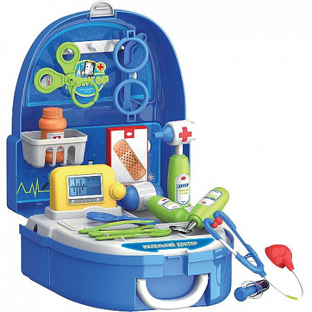 На картинке изображен Набор игровой Bondibon Доктор 7F708 Набор игровой Bondibon Доктор 7F708