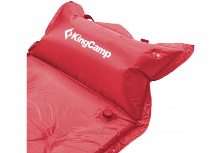Самонадувающийся коврик KingCamp Base Camp XL 3559 Red