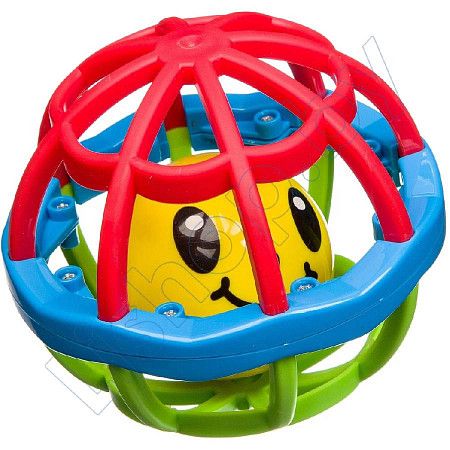 Погремушка BamBam Мяч (334936) red/blue