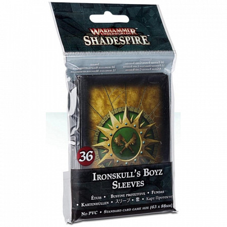 Протекторы для карт Games Workshop Warhammer Underworlds: Ironskull's Boyz Sleeves 110-17