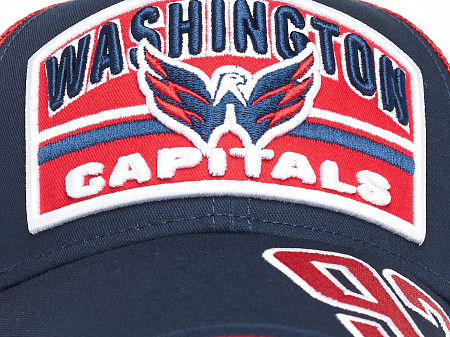 Бейсболка Atributika&Club NHL Washington Capitals 31321 navy/red