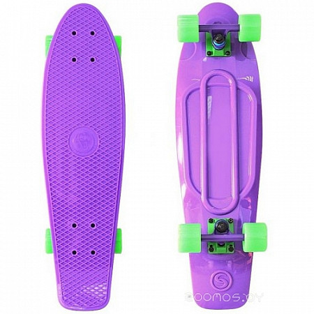 Penny board (пенни борд) Y-Scoo Big Fishskateboard 27 402-Pr Purple-Green