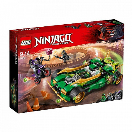 На картинке изображен Конструктор LEGO Ninjago Ночной вездеход ниндзя 70641 Конструктор LEGO Ninjago Ночной вездеход ниндзя 70641
