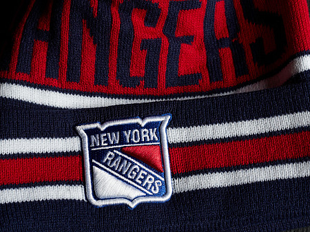 Шапка Atributika&Club NHL New York Rangers 59142 navy/red