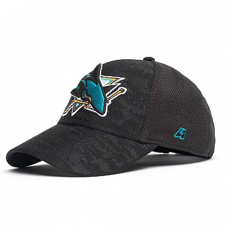 Бейсболка Atributika&Club NHL San Jose Sharks 31094 black