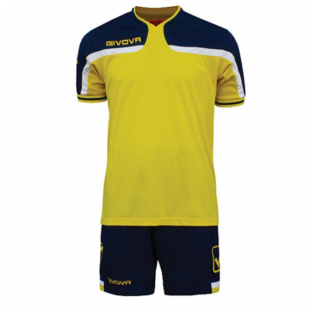 Футбольная форма Givova America Kitc47 yellow/blue
