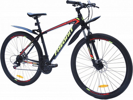 Велосипед Favorit Bullet MD 29" (2019) Black/Red/Yellow
