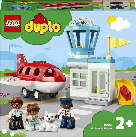 Конструктор LEGO Duplo Самолет и аэропорт 10961