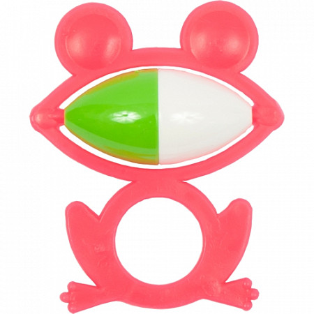 На картинке изображен Погремушка Аэлита Лягушонок 2С270 Погремушка Аэлита Лягушонок 2С270