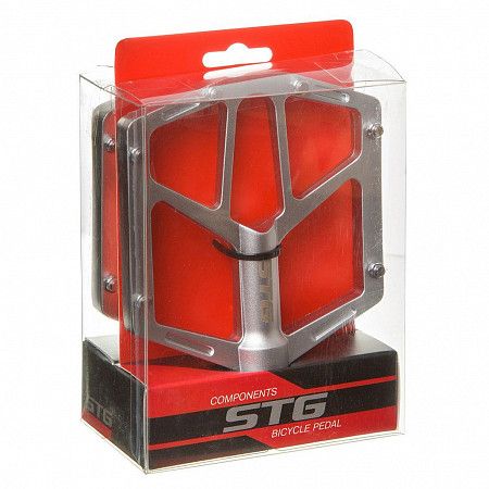 Педали STG BC-PD224 silver Х95422