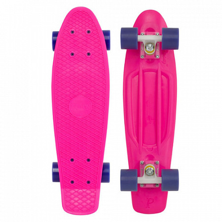 Penny board (пенни борд) Maxcity Plastic Board Gloss Small pink