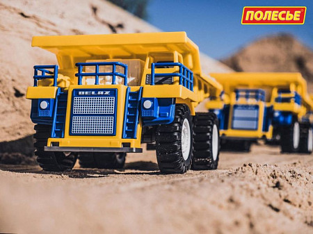 На картинке изображен Карьерный самосвал Полесье БелАЗ-75131 71736 Карьерный самосвал Полесье БелАЗ-75131 71736