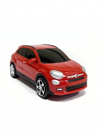 Машинка Bburago 1:43 Fiat 500X (18-30524) red