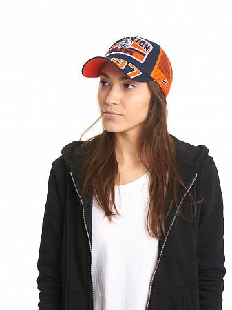 Бейсболка Atributika&Club NHL Edmonton Oilers 31340 blue/orange