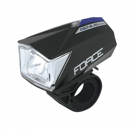 Свет Force передний PAX-200 3 CREE XT-E LED/6ф, 200Lum, Li-Pol АКБ/1200 мАч, USB 45169