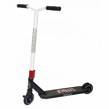 На картинке изображен Самокат Explore Street white/black Самокат Explore Street white/black