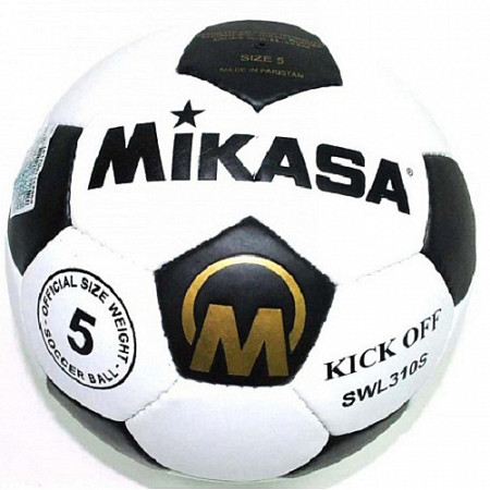 Мяч футбольный Zez Sport 0065 Black/White 5р.