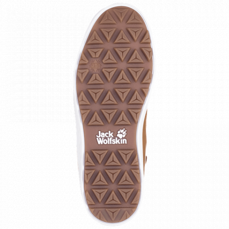 На картинке изображен Полуботинки женские Jack Wolfskin Auckland Wt Texapore Boot W desert brown / white Полуботинки женские Jack Wolfskin Auckland Wt Texapore Boot W desert brown / white