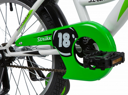 Велосипед Novatrack Strike 18" (2020) 183STRIKE.WTG20 white/green