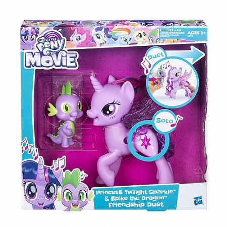 Игрушка Hasbro Поющие Твайлайт и Спайк C0718 MLP