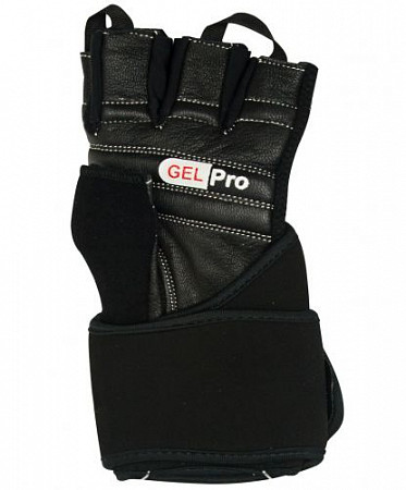 На картинке изображен Перчатки атлетические Starfit SU-124 Black/Grey Перчатки атлетические Starfit SU-124 Black/Grey